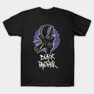 Black Panther Chibi T-Shirt